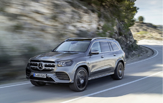 더 뉴 메르세데스-벤츠 GLS.<메르세데스-벤츠코리아 제공>